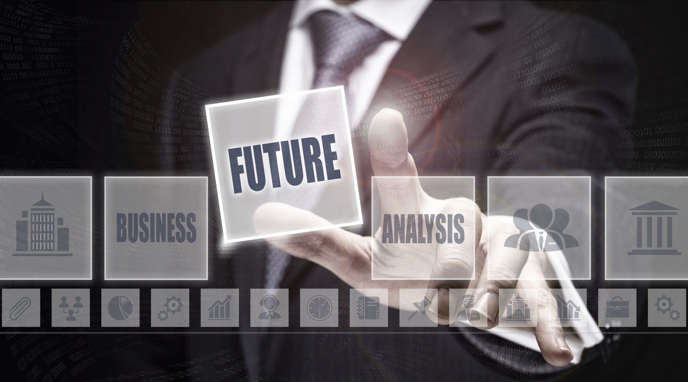 Future concept button for PPC Trends
